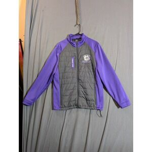 Xgrain Pasco High School Bulldogs Jacket Gray & Purple Size Medium